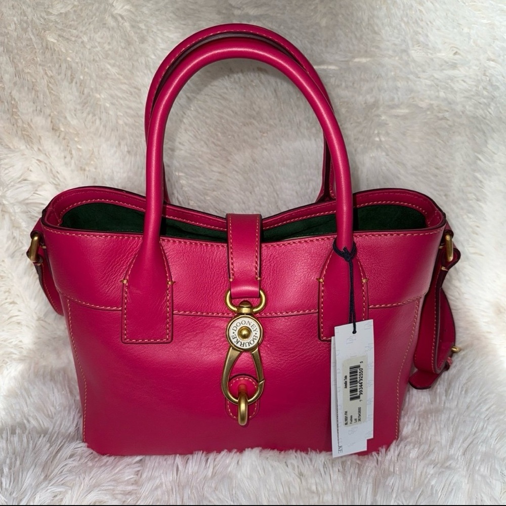 Dooney & Bourke Florentine Amelie Tote in Fuchsia